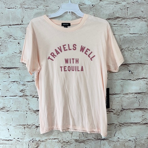 Wildfox Tops - Wildfox Con Tequila KeKe T-Shirt
